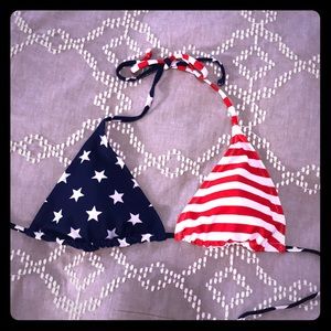 Fun Swim Top for 4th of July!